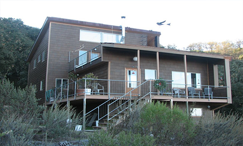 Exterior of Hummingbird House